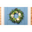 Couronne de printemps artificielle mixte 22 pouces
