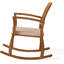 Chaise berçante Broadfoot avec coussin