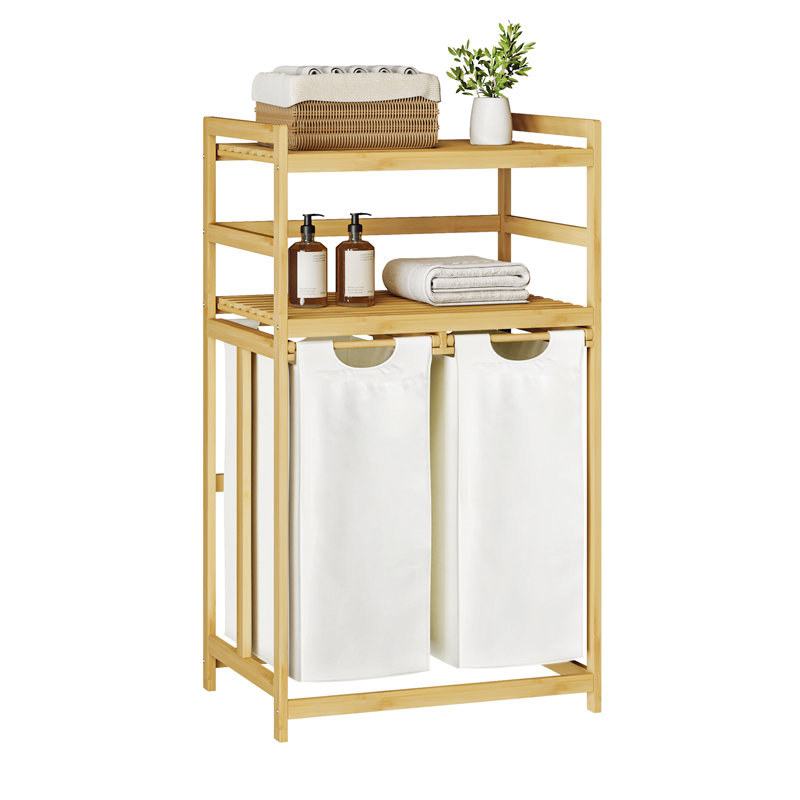 Bamboo Laundry Hamper Storage
