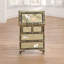 Gold Leaf Writing Bureau Desk Hand Painted Cranes Artistry