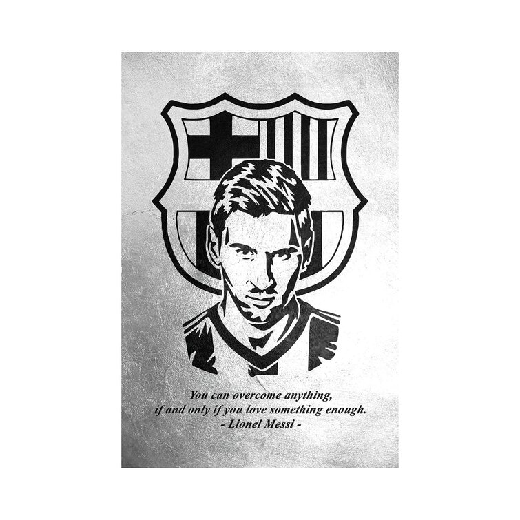 Messi The King - Messi - Posters and Art Prints | TeePublic