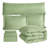 8 PCS Modern Comforter Set with Sheets All Season Bed in a Bag-1109120894-1109120892