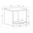 Home Pet End Table With Removeable Mat