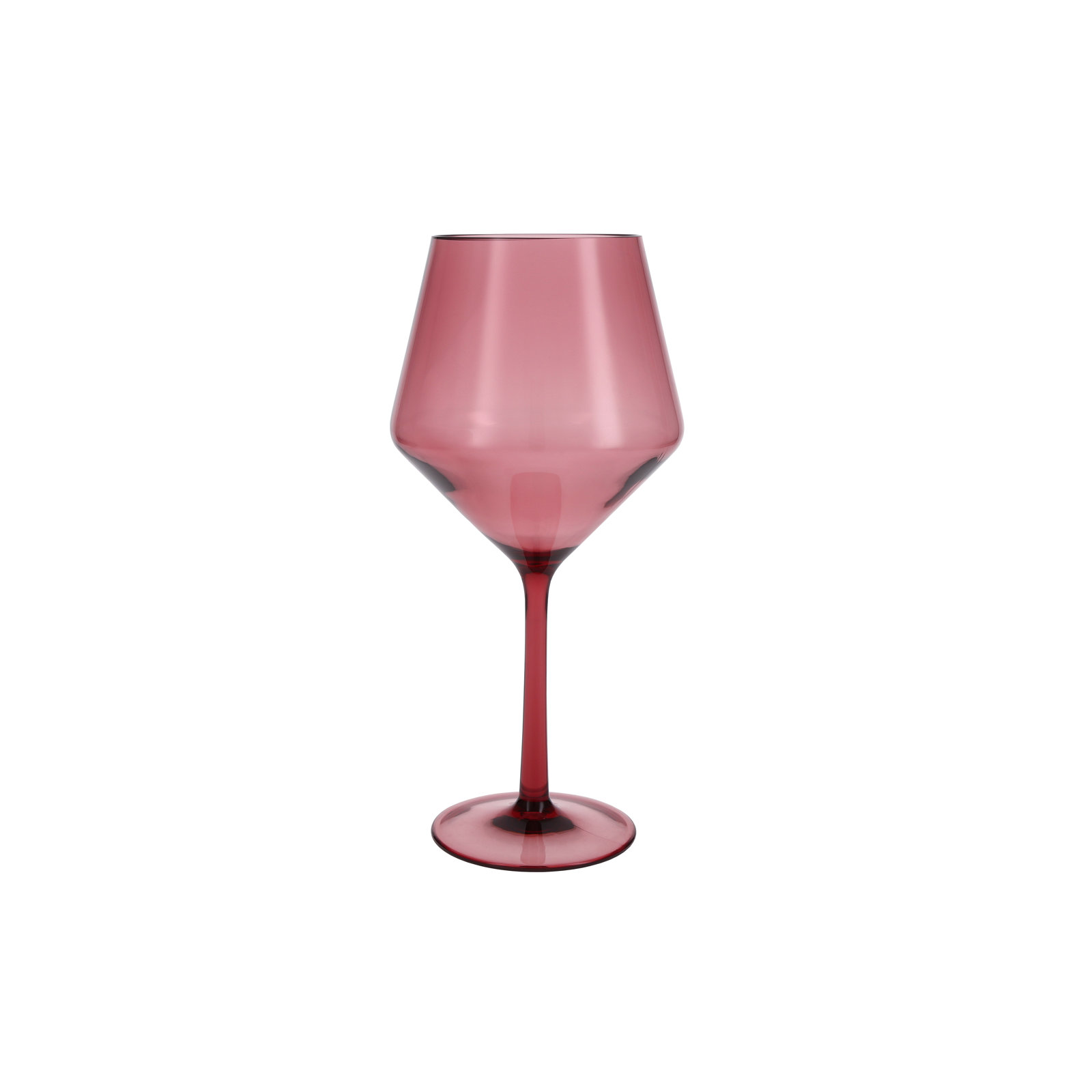 Sole Shatter-Resistant Sauvignon Blanc Glass, 22 oz., Rose Red