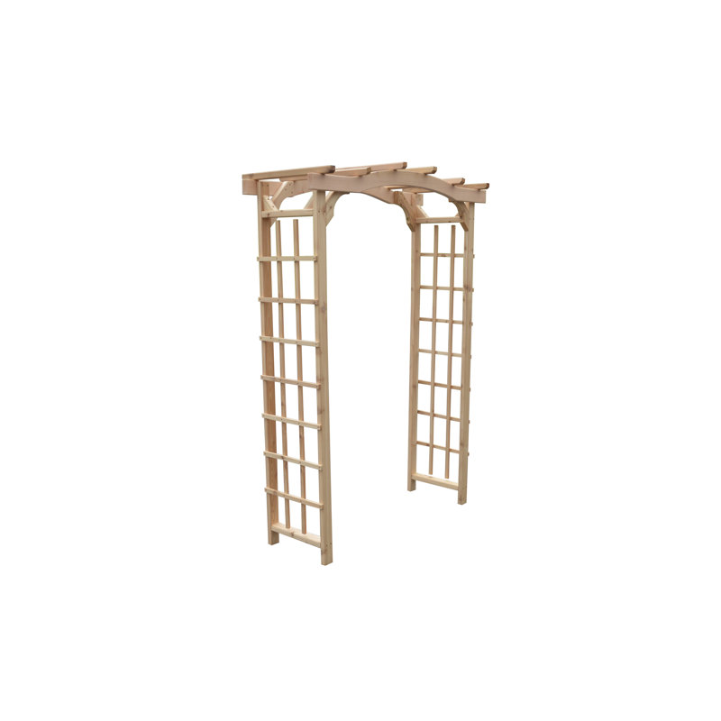 4 pi Madison Cedar Arbor, Jaune clair