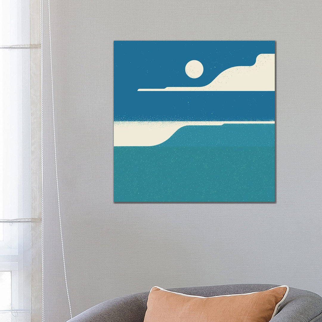 Ocean Waves von Amer Karic - Galerie-verpackte Leinwand Giclée auf Leinwand