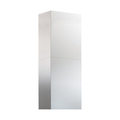 Extension du couvercle du conduit central pour ZSI en acier inoxydable pour hotte de cuisine