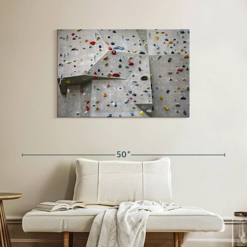 Sireci Indoor Wall Climbing, 26" H x 39" W