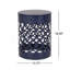 Outdoor Metal End Table -Large-1285833877