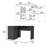 2-Drawer 1-Shelf L-Shaped Computer Desk(Desk)-904143179
