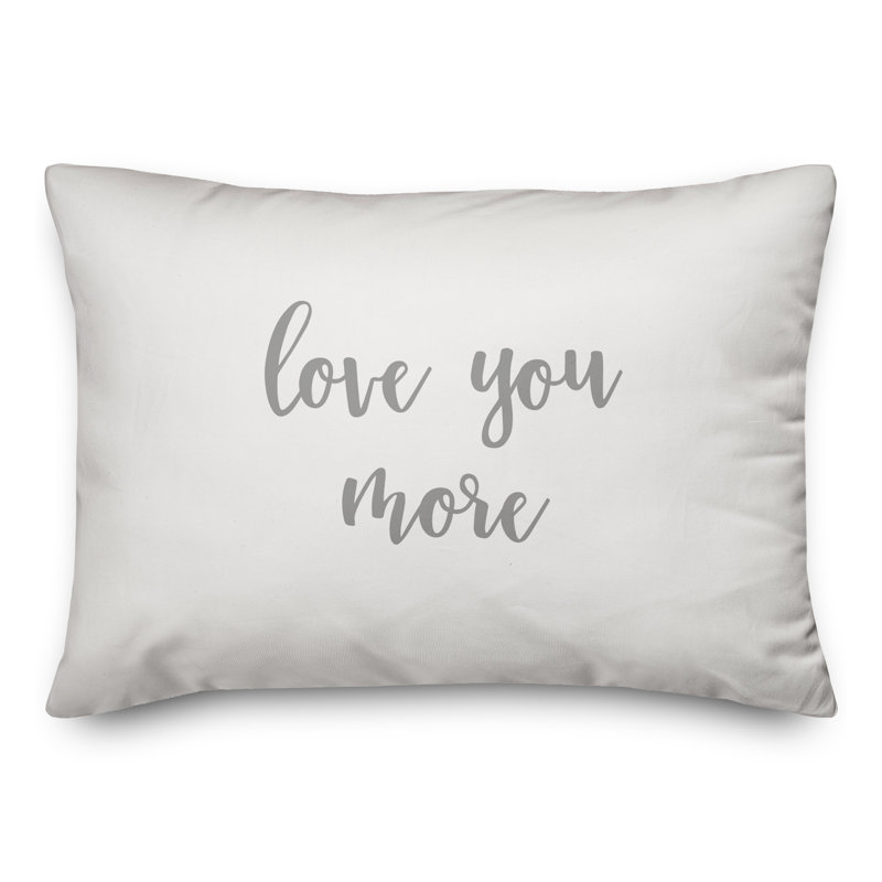 Throw Pillow, Gray/White