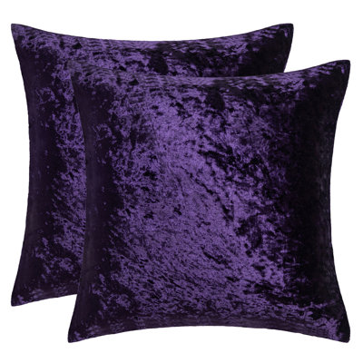 Coussin décoratif en velours 