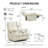 41.5" Wide Upholstered Recliner, Oversized Power Swivel Rocker Recliner Chair with USB & Type-C Port-576323598
