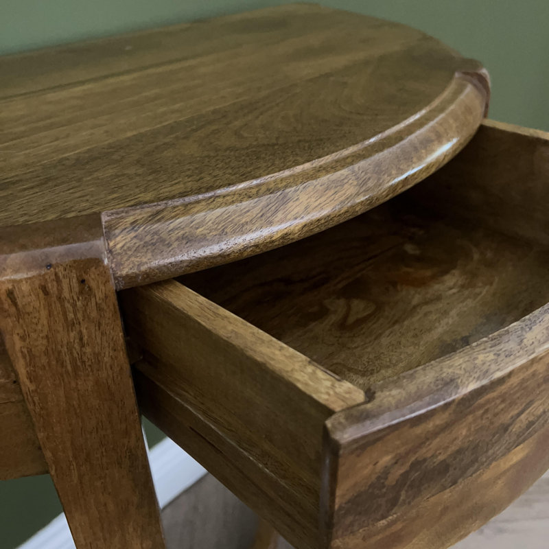 Bratches 75cm Solid Wood Console Table