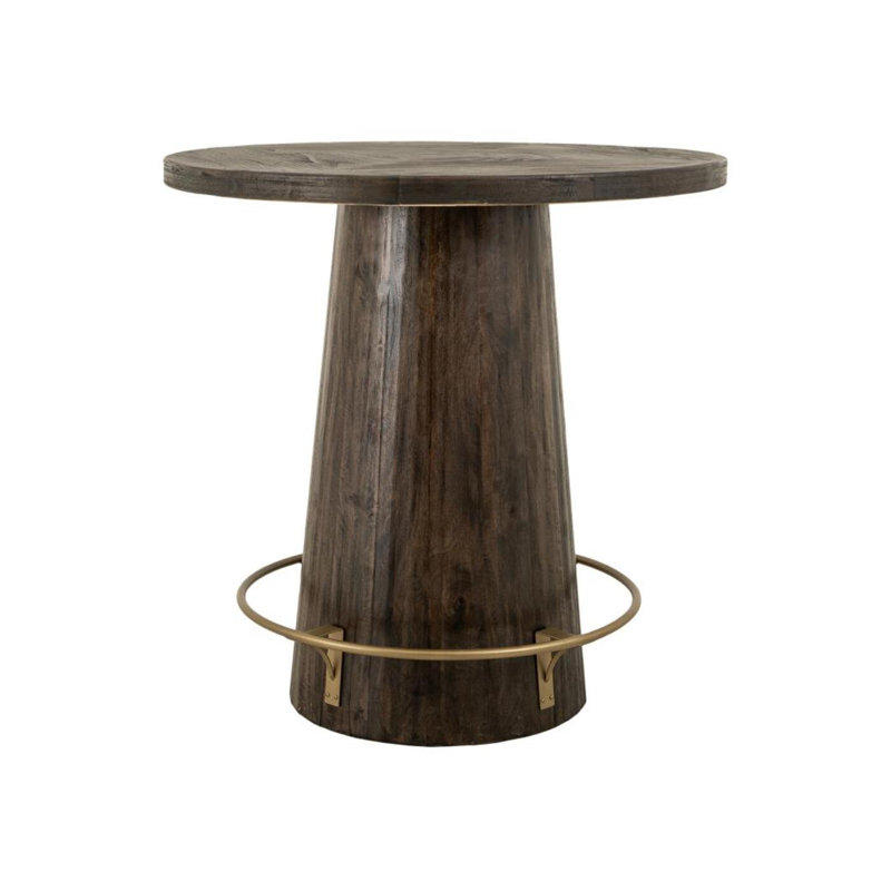 Table de salle à manger Balam, Marron foncé
