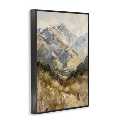 Stupell Industries Rugged Valley View Giclee Art by Petal Prints Design