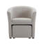 Alleria Fabric Accent Chair with Ottoman-2031980080