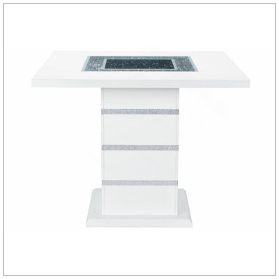 ARIYA WHITE BAR TABLE