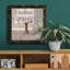 «Bless This Home Greenery», reproduction carrée sur toile-1561000740-1560911166