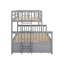 Twin Over Full Bunk Bed With Drawers And Trundle-648529153