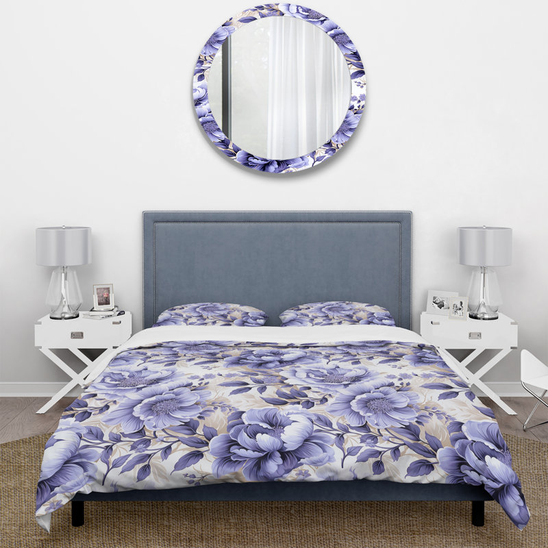 Ensemble de housse de couette Nwamah, Housse de couette pour très grand lit et 2 très
