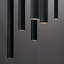 Luminaire suspendu cylindrique à DEL 18 lumières Santana-41216749-41216748