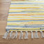 Tapis en coton tissé à la main Burkett-19403918