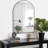 Metal Framed Arched Mirror, Accent Mirror, Bathrrom Mirror For Wall-382847584-382847586