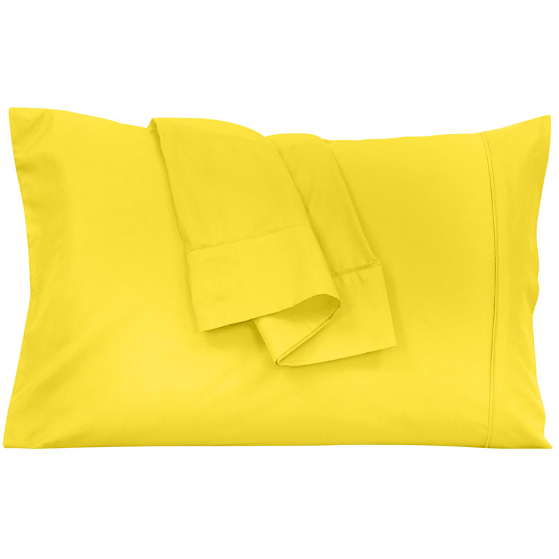 Royale Linens | Bed Pillow Cover | Pillowcases | Brushed Microfiber Wrinkle & Fade Resistant | Soft & Cozy| Size Pillow Case