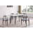 Stone Top Metal Base Dining Table-98536241