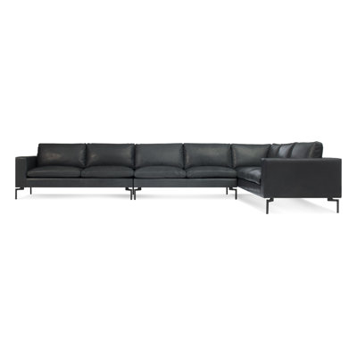 New Standard Large Leather Sectional Sofa