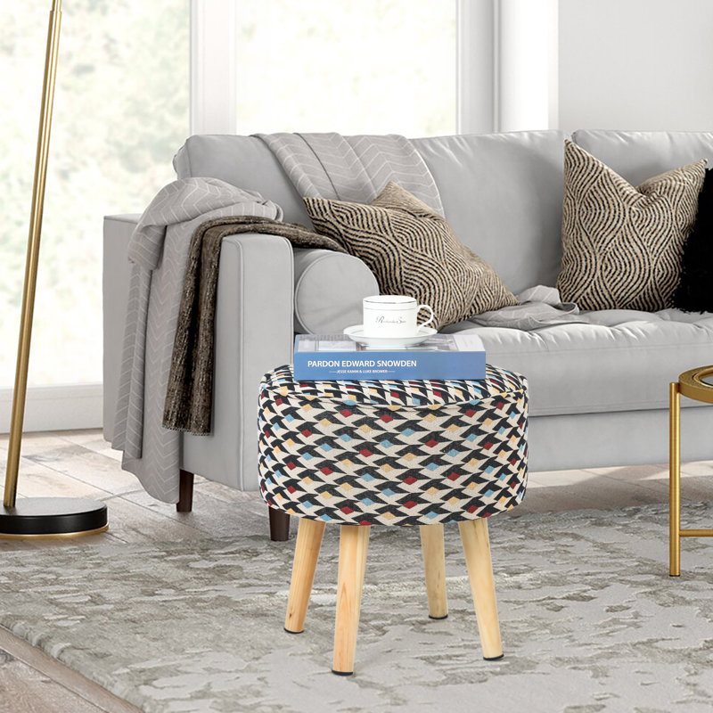 Shifrah Upholstered Ottoman