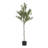 66" Artificial Olive Tree with Pot