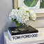 Faux Hydrangea Arrangement in Vase-1706013659