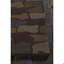 Tapis mosaïque rustique moderne en laine touffeté à la main brun, vert, mauve, doré, brun clair et bleu Bartz-990560191