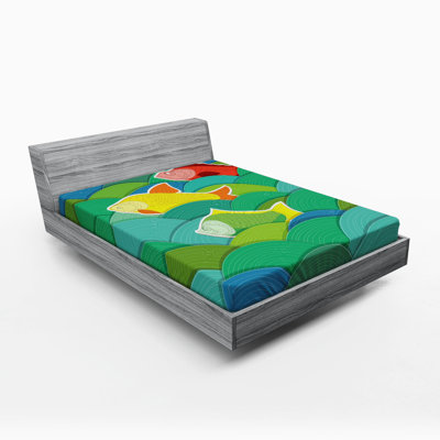 Nautical Microfiber Fitted Sheet