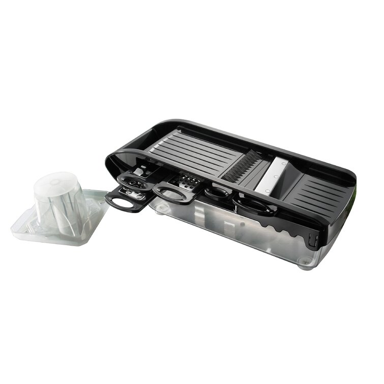 Simposh Handheld Mandoline Slicer, Black