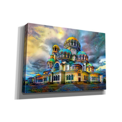 Winston Porter 'Bulgaria Sofia Alexander Nevsky Cathedral' By Pedro Gavidia, Canvas Wall Art