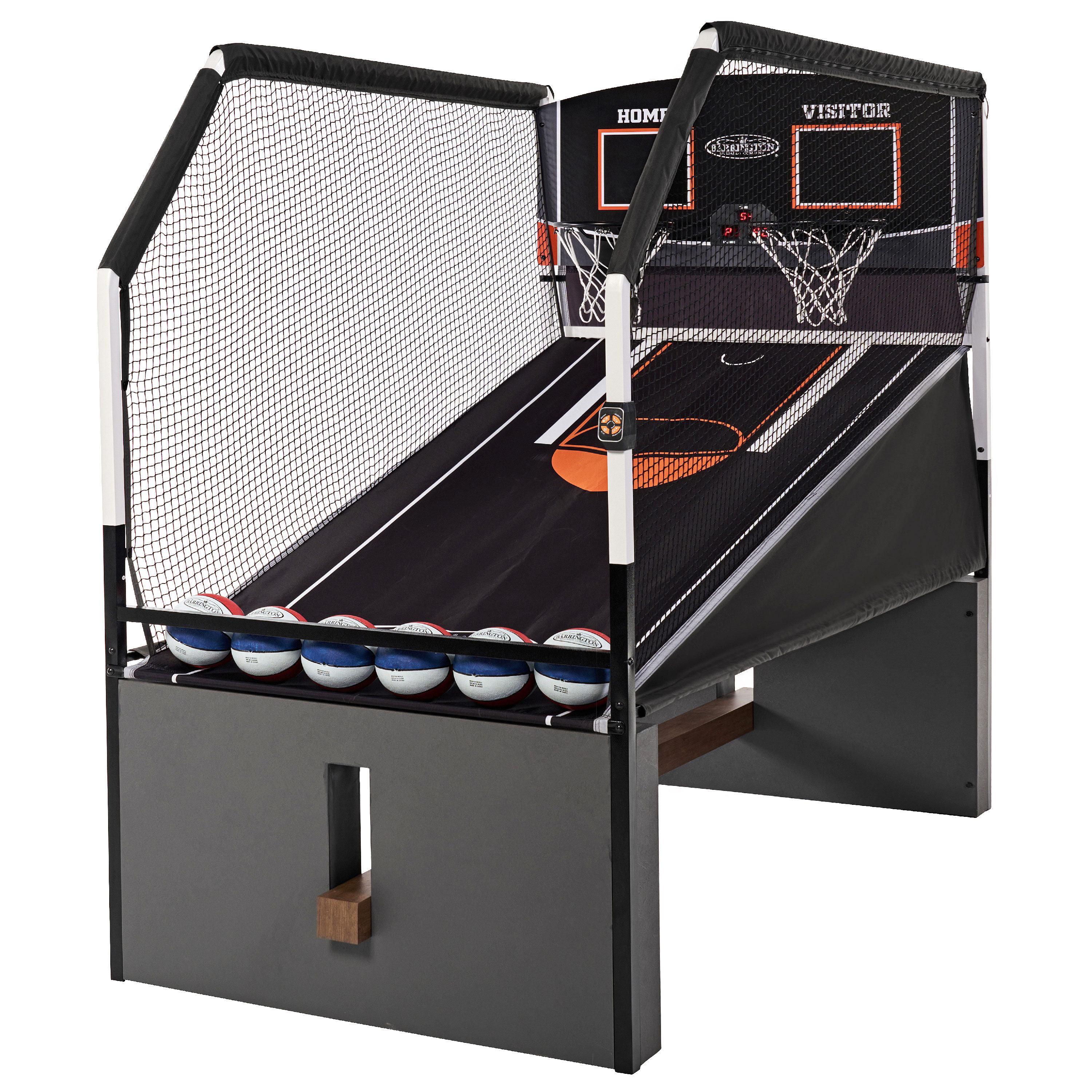 Sure Shot 81-in Dual Basketball Arcade Game with LED Scoring