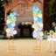 2 supports de support de mariage arqués en acier courbé-98813867