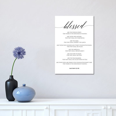 " Beatitudes, Matthew 5:3-10 " by Eden Printables
