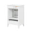 Meuble-lavabo de salle de bain avec lavabo, armoire, support de rangement et tiroir, matériaux de haute qualité, porte à fermeture douce pour une solution de salle de bain pratique