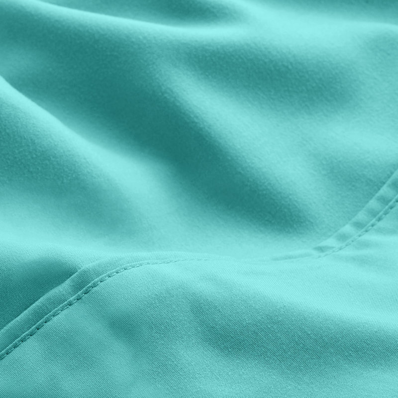 Microfiber Sheet Set with Bonus Pillowcase Set, Twin, Turquoise