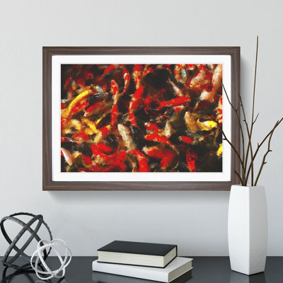 Many Fish - Picture Frame Painting