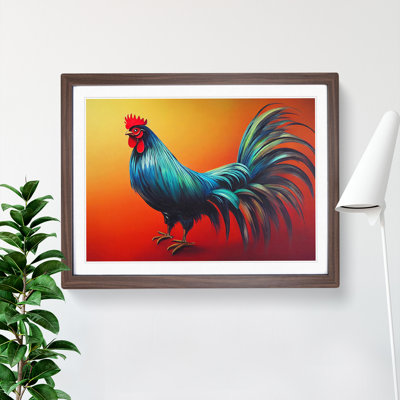 Bold Rooster - Single Picture Frame Print
