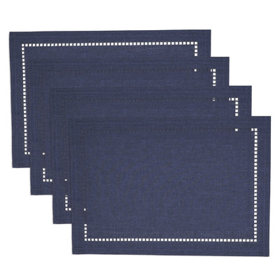 Neith Polyester No Pattern Rectangle Placemat