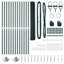 140 cm H x 2500 cm W Fence Panels Fencing