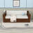 Wood Daybed with Desk and Storage Drawers and Shelves-1046671659-1046671660