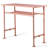 Mylinh Rectangular Steel Top with Steel Base Dining Table-1694768536