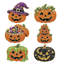 Décoration d'Halloween à faire soi-même : aimants pour réfrigérateur (lot de 6), cadeau magnétique.
